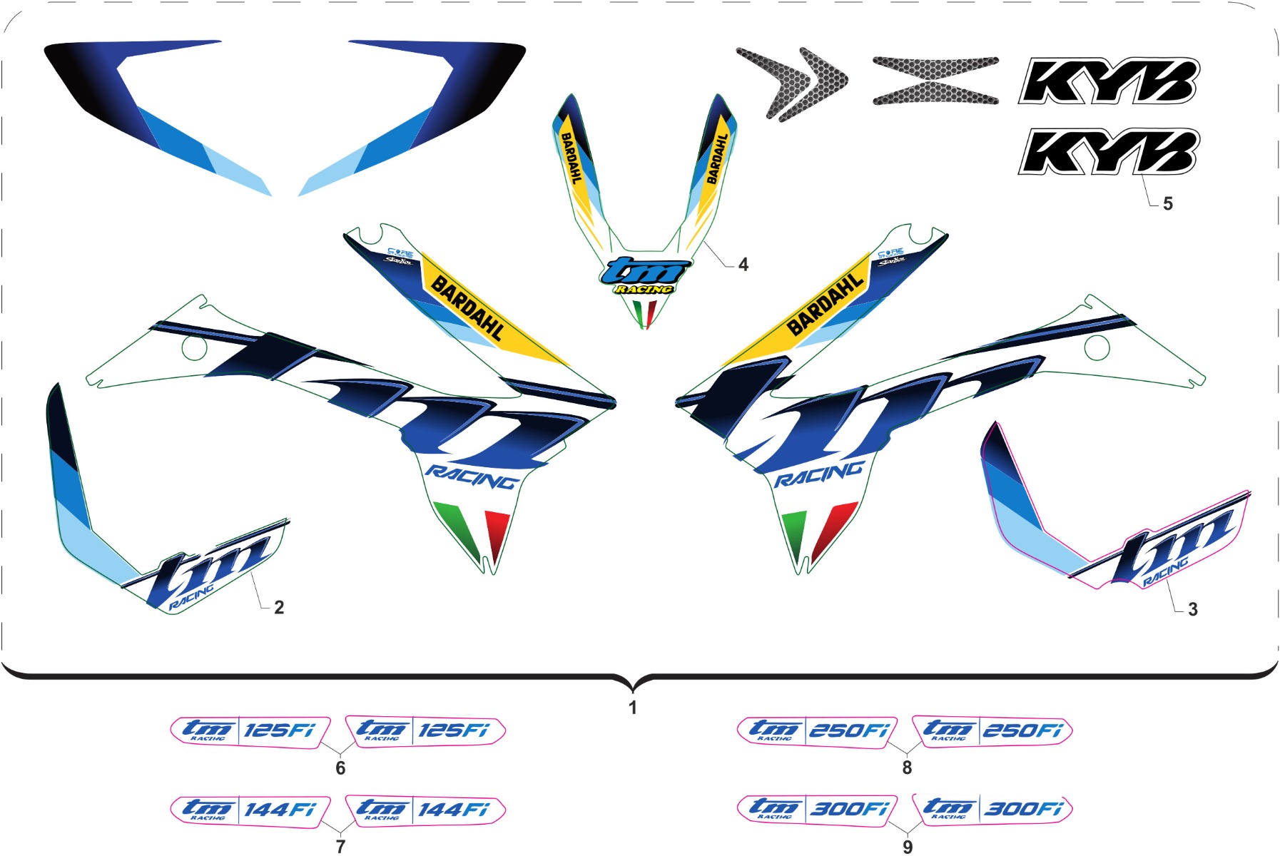 Stickers Kit