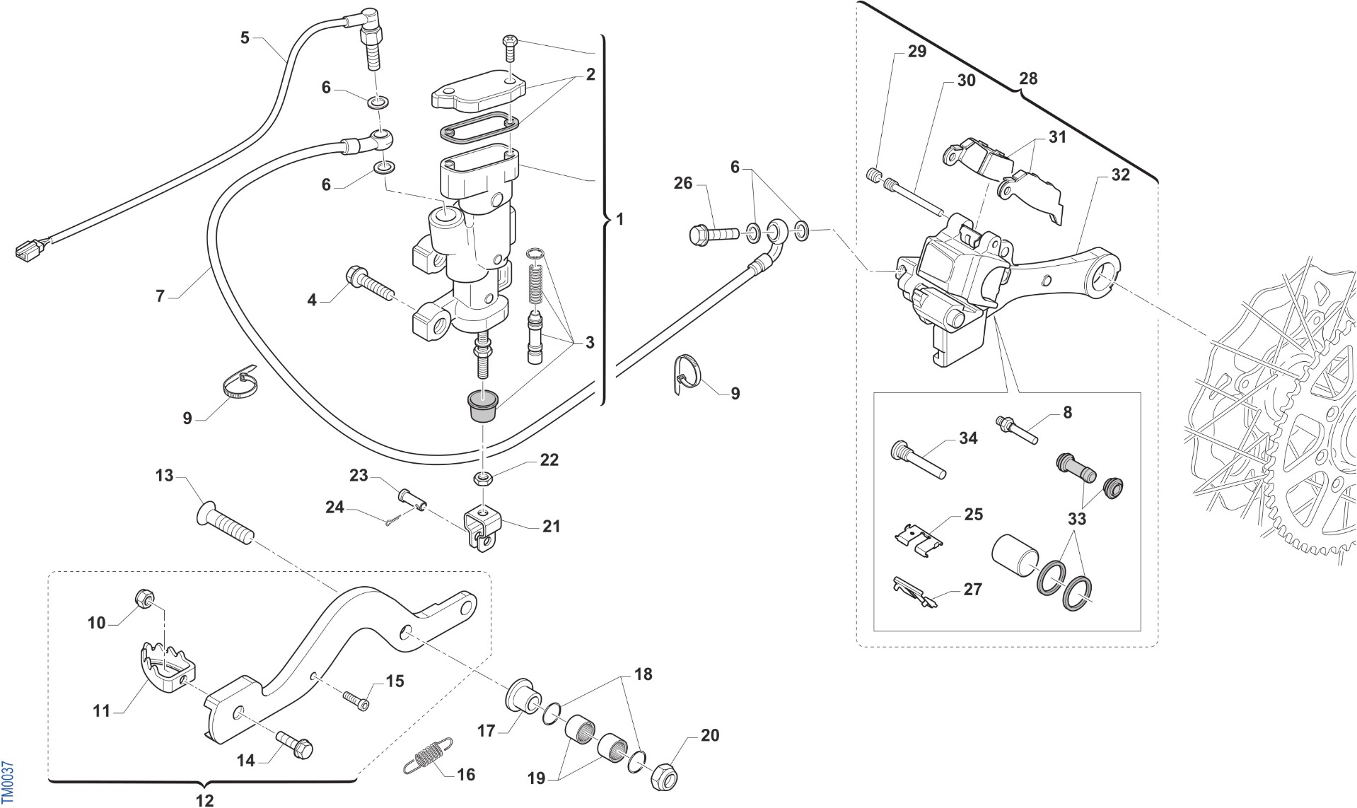 Rear Brake Rear Brake