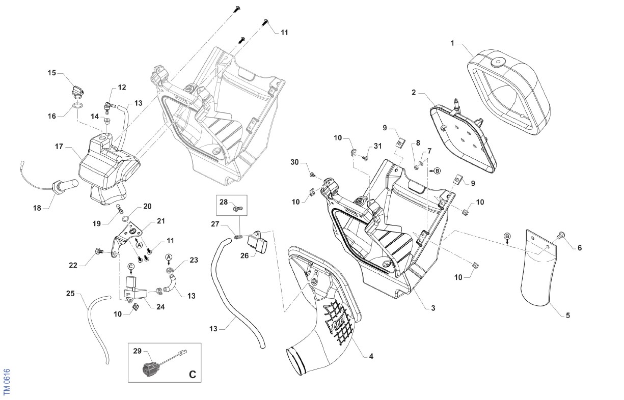 Airbox Lubrification