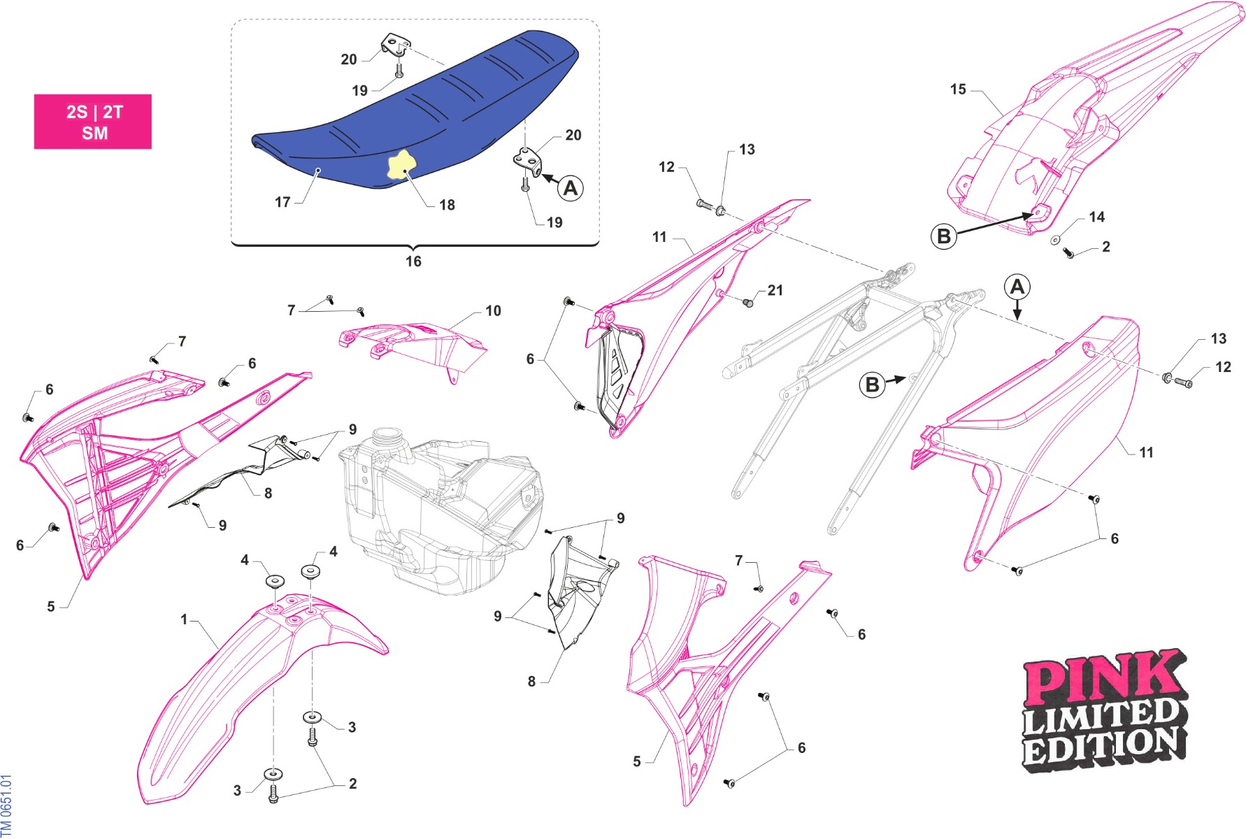 Seat And Plastics Pink Seat And Plastics Pink