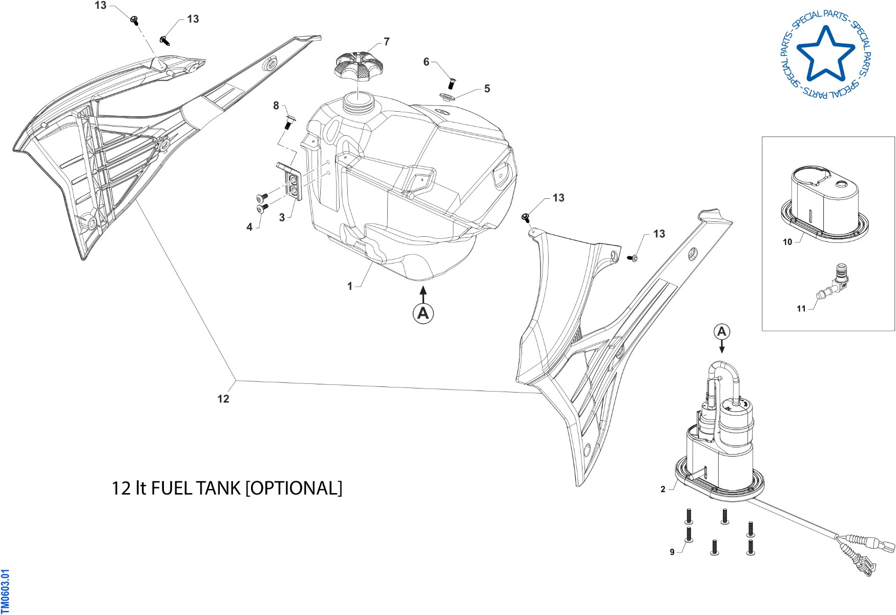 Fuel Tank 12lt
