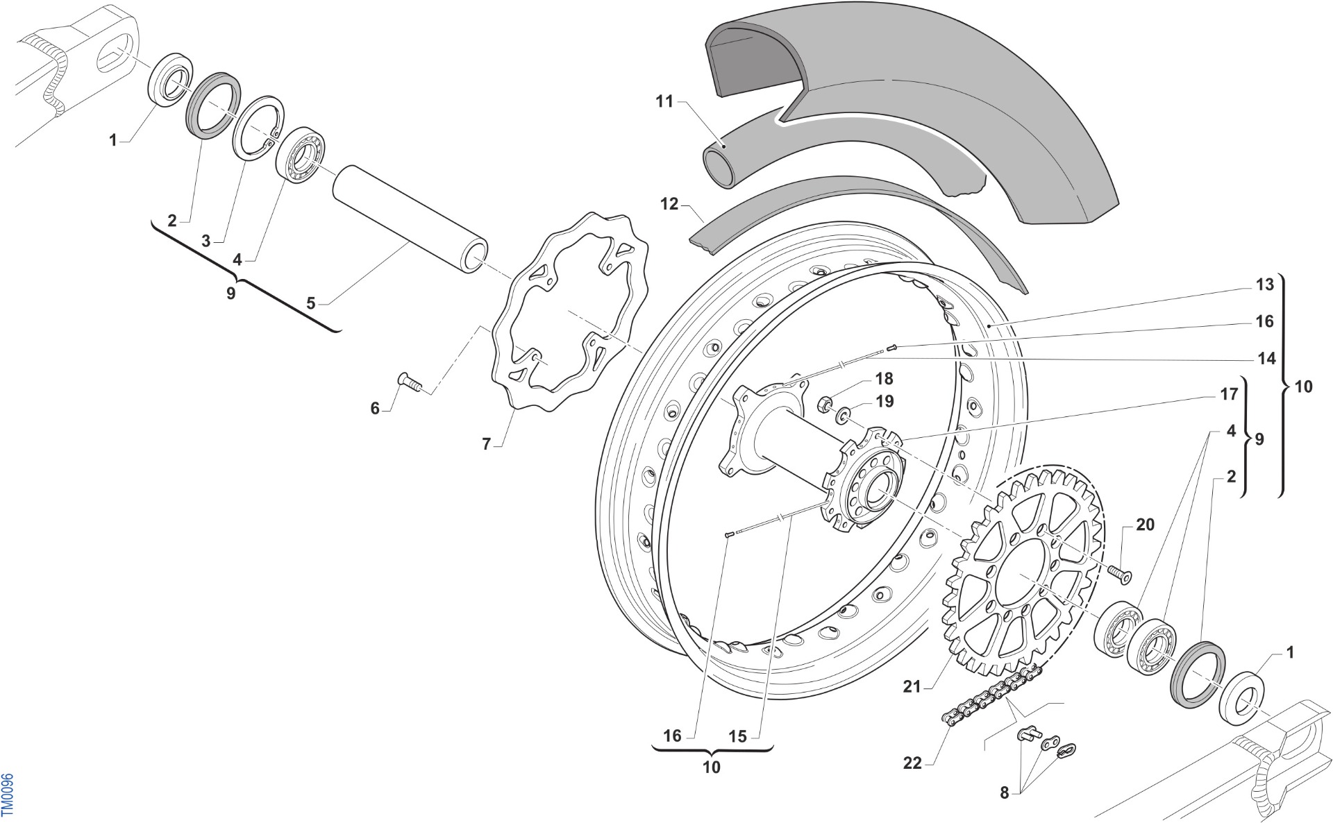 Rear Wheel
