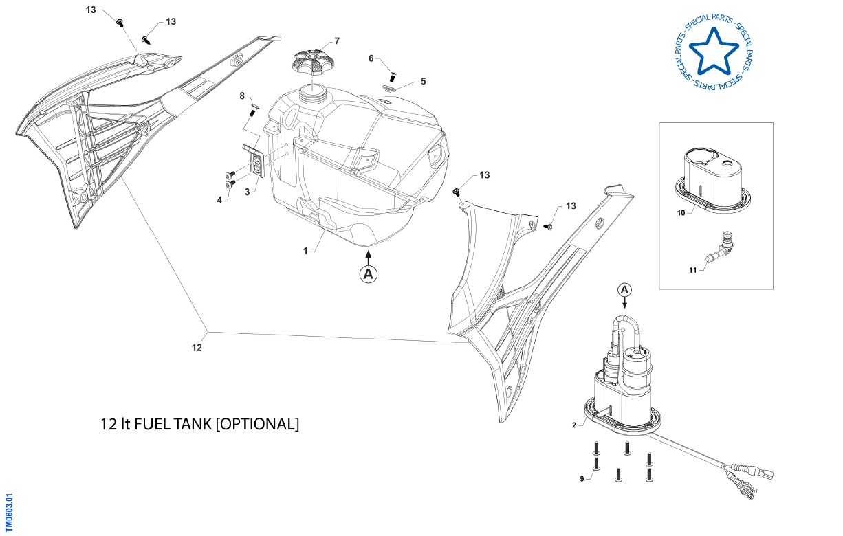 Fuel Tank 12lt