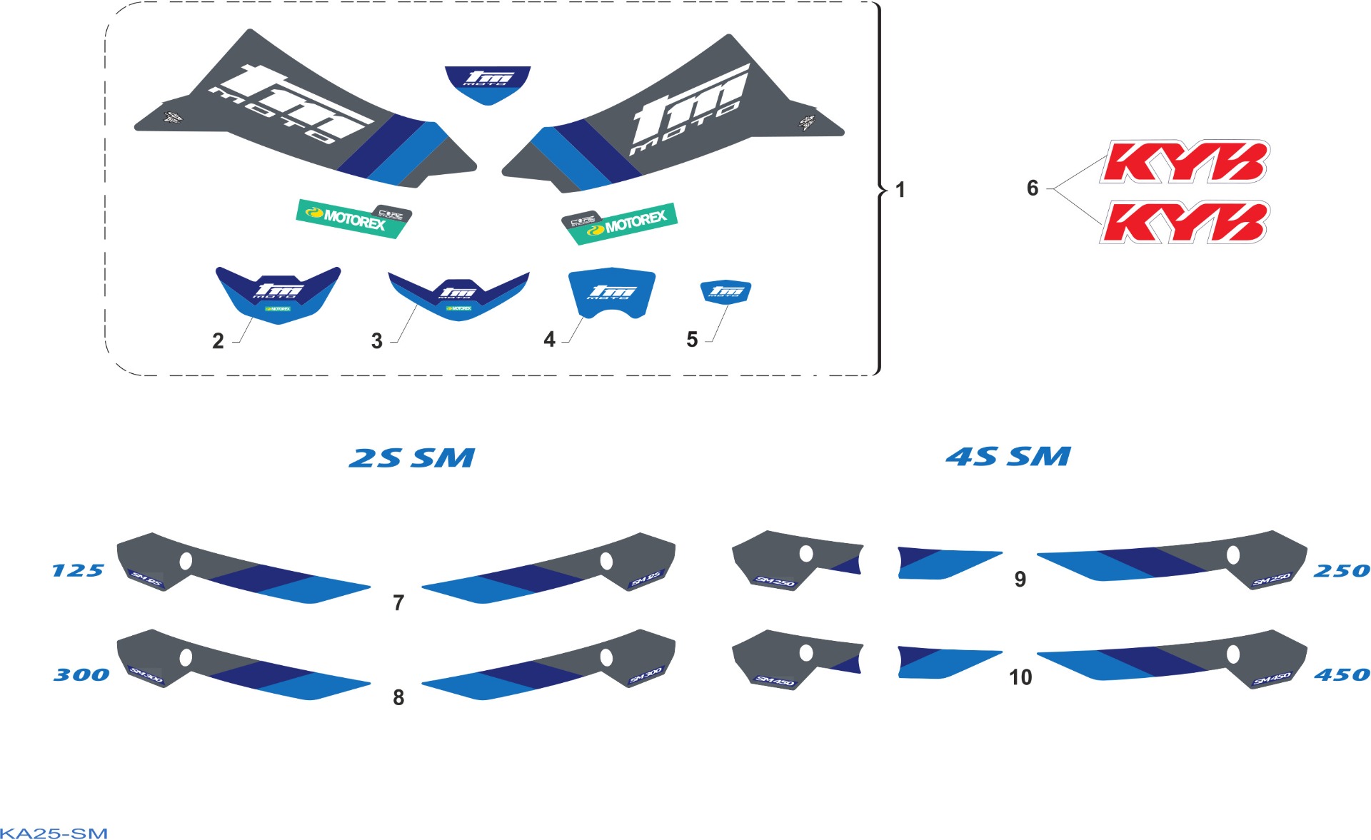 044 Kit Adesivi Sm