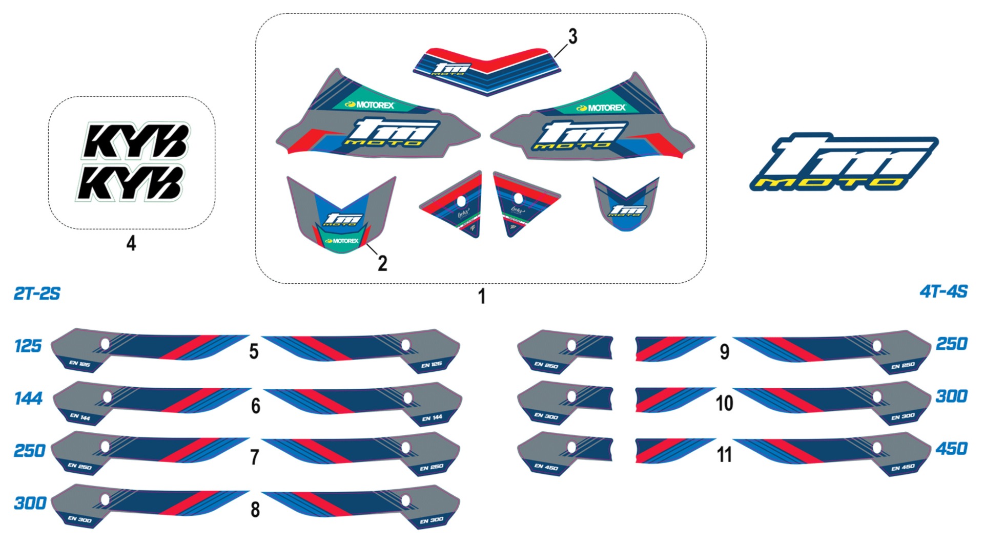 50 Kit Adesivi