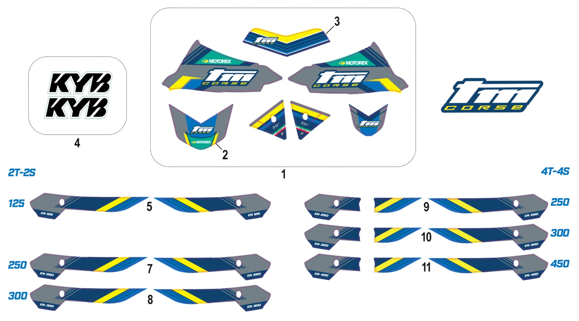 52 Kit Adesivi Corse