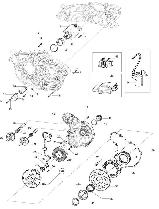 Starter Generator MX Smx