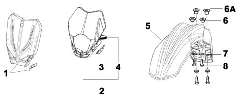Light + Front Mudguard