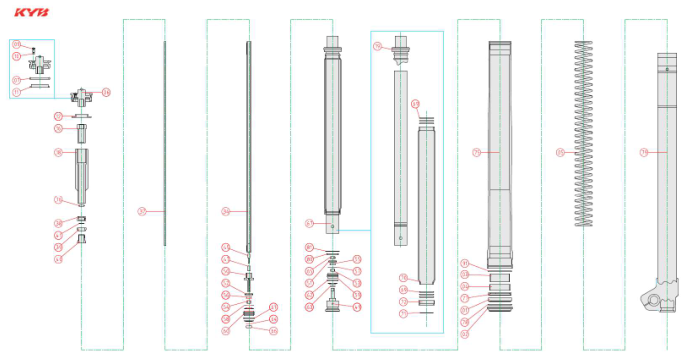 Front fork Front fork