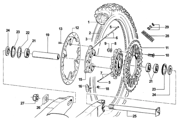 Rear Wheel