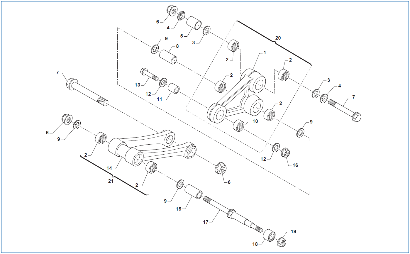 Rear Swing Arm Linkage
