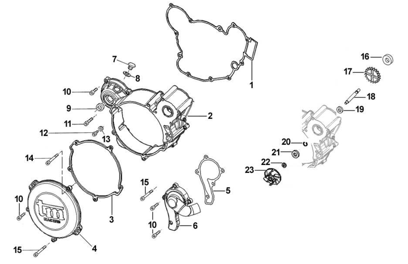 Clutch Coolant Pump