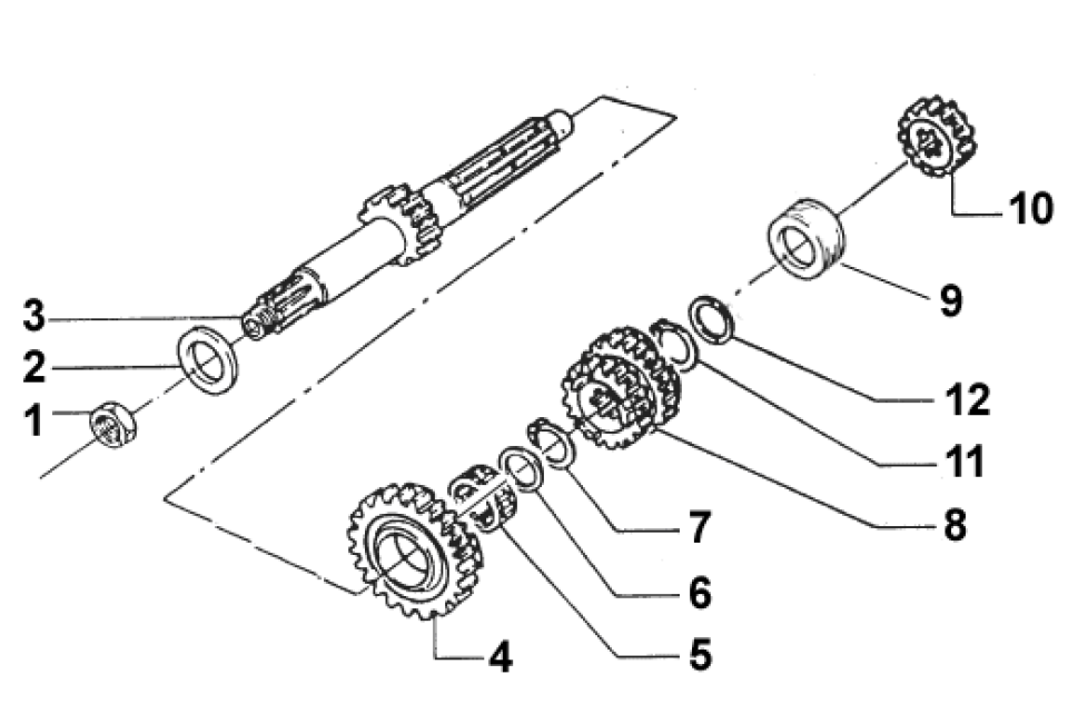 Mainshaft MX