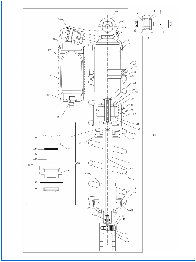 Rear Shock 2t 4t