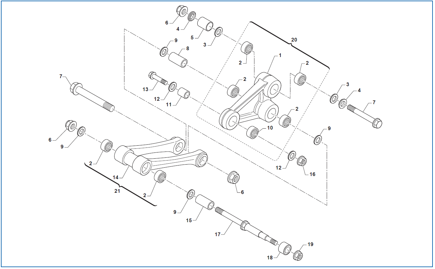 Rear Swing Arm Linkage Rear Swing Arm Linkage